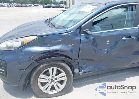 2017 Kia Sportage Lx from USA, damaged, VIN KNDPMCAC0H7239466